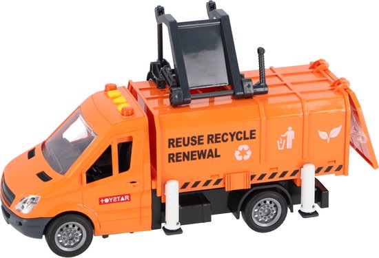 Rapid Wheels Vuilniswagen + Licht En Geluid van Rapid Wheels