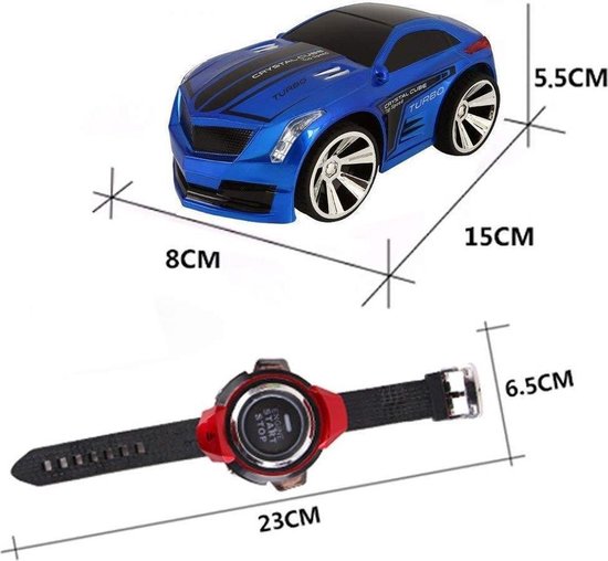 RC auto met speelgoed smartwatch | bestuur je auto met je horloge en stem van VTech