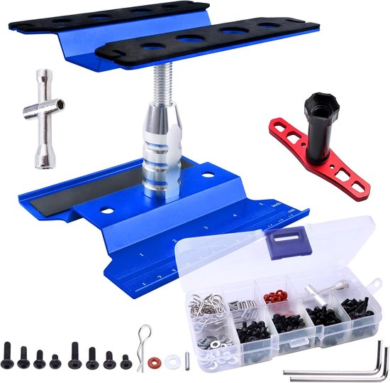 RC Auto Werkstandaard - Reparatiestation Hobby - Onderhoud Voertuigen - 360 Graden Rotatie - 036 x 152 x 221 cm