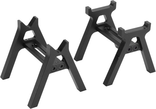 RC Autostandaard - Displayhouder - Onderhoud en Show - Bandbeschermend Frame - 12 x 8 x 3 cm - Zwart