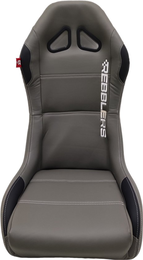 REBBLERS® SIMR 1000 – Unieke racestoel voor zowel F1, Rally als GT gaming - Grijs/Zwarte Gamestoel - Gaming Cockpit Simulator - Gaming stoel - Verstelbaar/Inklapbaar - simrig van Rebblers
