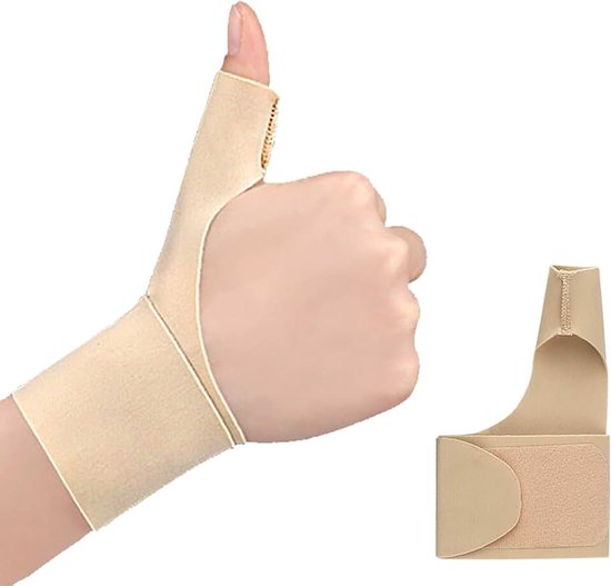Rechts, duimspalk duimorthese duimzadelgewricht bandage duim, duim peesschedeontsteking bandage polsspalk polssteun voor artrose, duimblessures