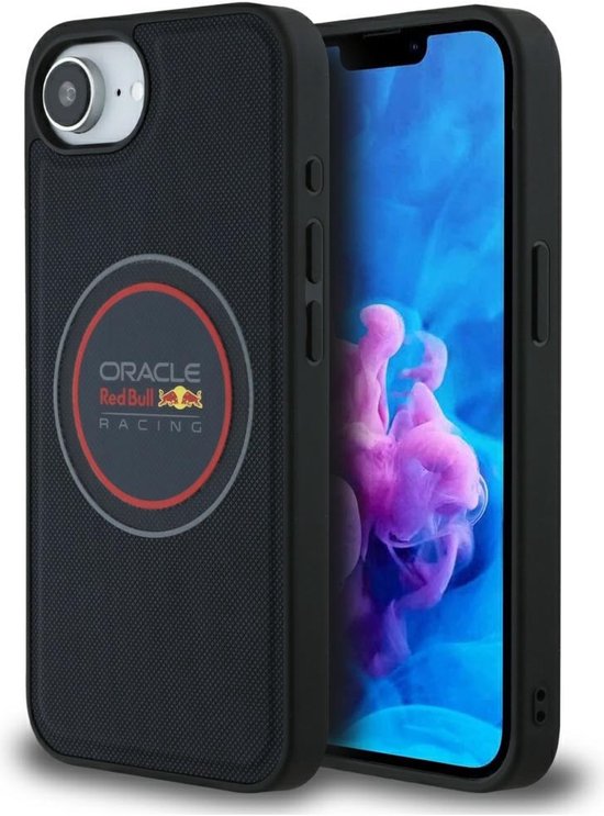 Red Bull Case Cover Voor Iphone 16E Met Magsafe Logo Rode Ring Beschermend van Merkloos