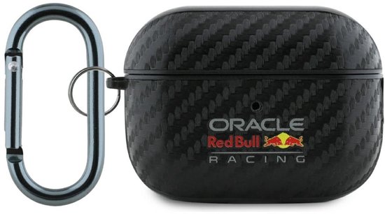 Red Bull Case Pu Carbon Logo Voor Airpods Pro 2 Elegant En Praktisch van Merkloos