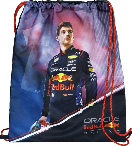 Red bull Gymtas - Zwemtas - 40 cm - Max Verstappen - Blauw van Merkloos