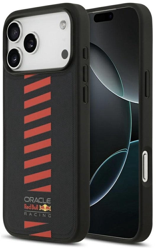 Red Bull Hoesje Voor Iphone 17 Pro Max Meshed Powerbar Magsafe Hoesje van Merkloos