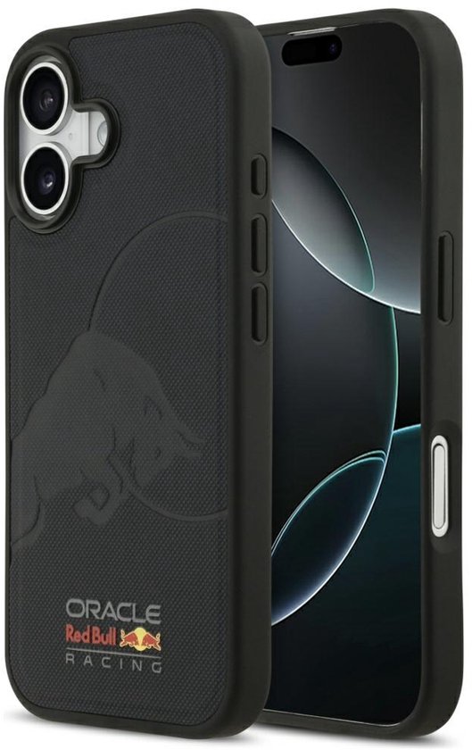 Red Bull Meshed Debossed Bull Case Voor Iphone 17 Magsafe Met Versterkte van Merkloos