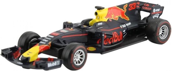 Red Bull Racing Aston Martin RB13 Max Verstappen (Donkerblauw) (10 cm) 1/43 Bburago Race van Red Bull