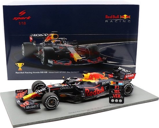 Red Bull Racing Honda RB16B #33 Winner Dutch GP 2021 - 1:18 - Spark van Spark