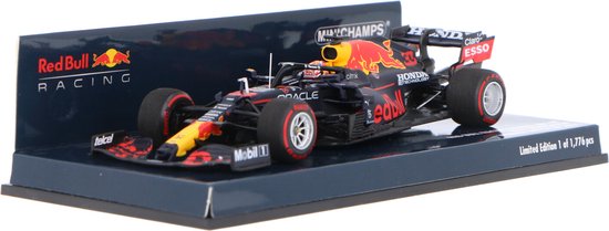 Red Bull Racing Honda RB16B #33 Winner Dutch GP 2021 - 1:43 - Minichamps van Merkloos