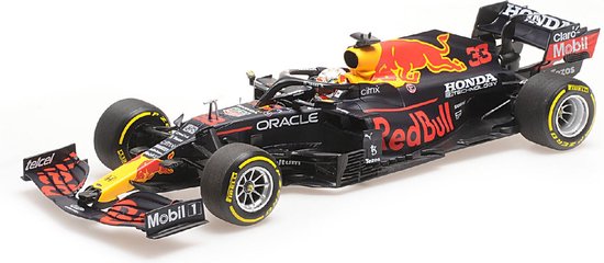 Red Bull Racing Honda RB16B #33 Winner Mexican GP 2021- 1:18 - Minichamps van Merkloos