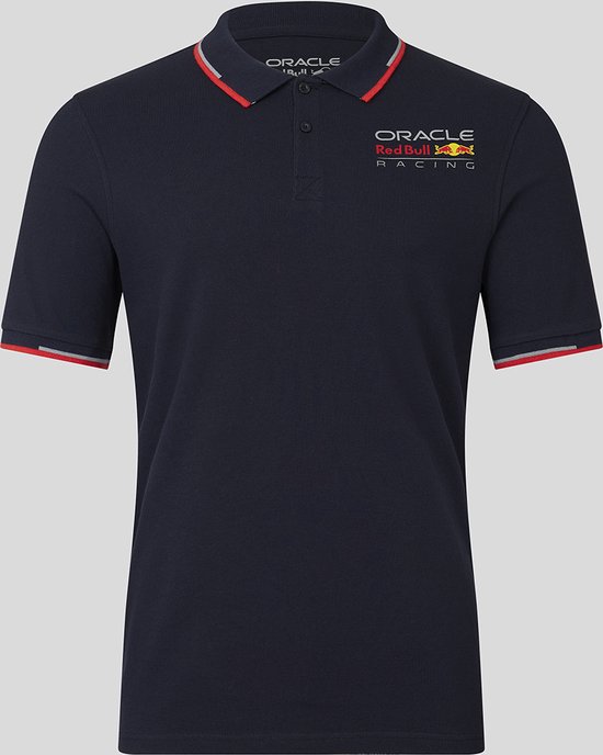 Red Bull Racing Logo Polo Blauw 2023 XXL - Max Verstappen - Sergio Perez - Oracle van Red Bull