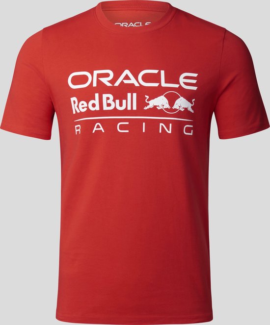 Red Bull Racing Logo Shirt Rood 2023 M - Max Verstappen - Sergio Perez - Oracle van Red Bull