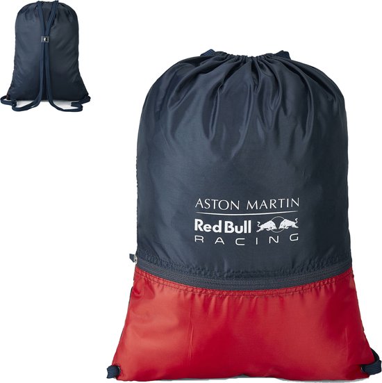 Red Bull Racing - Max Verstappen - AMRBR FW Gymtas Drawstring Bag - Default - Cadeau van Merkloos