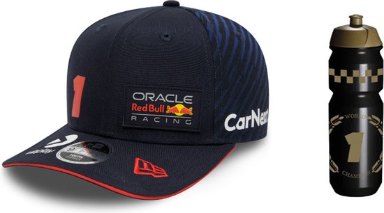 Red Bull Racing Max Verstappen Cap en Bidon 750ML! - Support Max met dit leuke voordeelset! van Merkloos