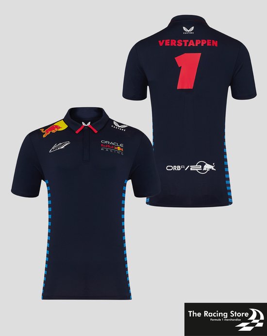 Red Bull Racing Max Verstappen Dames Polo 2024 XL van Red Bull