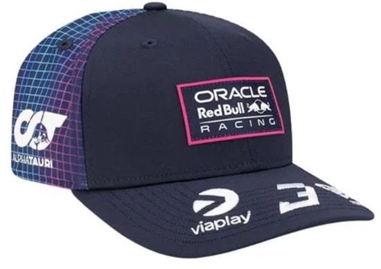 Red Bull Racing Max Verstappen Special Edition Miami Cap 2026 van Merkloos