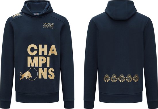 Red Bull Racing Oracle Constructors World Champion Hoodie - maat XXS - Max Verstappen - Trui - Wereldkampioen - Formule 1 van Merkloos