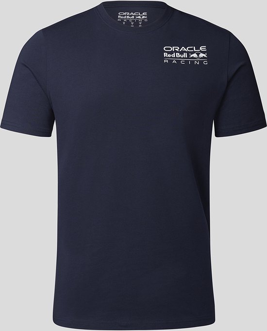 Red Bull Racing Small Logo T-shirt Blauw L - Max Verstappen - Sergio Perez - Oracle van Red Bull