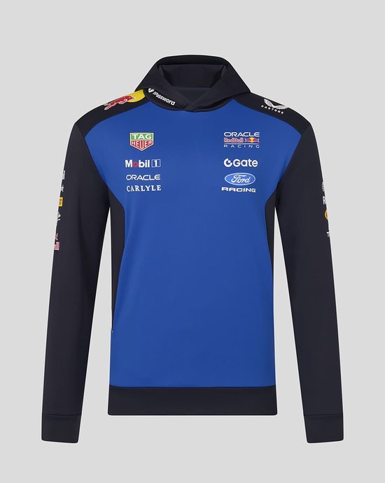 Red Bull Racing Teamline Hoody 2026 Maat L - Max Verstappen - Isack Hadjar van Red Bull