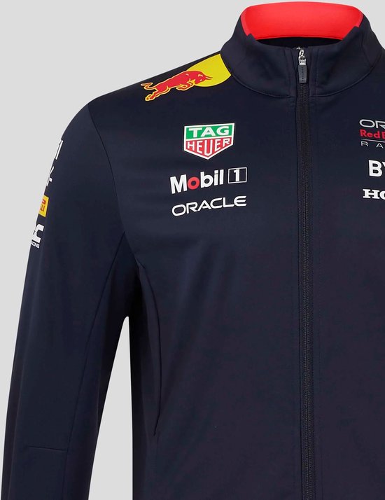 Red Bull Racing Teamline Softshell Jas 2024 XL - Max Verstappen Jas van Merkloos