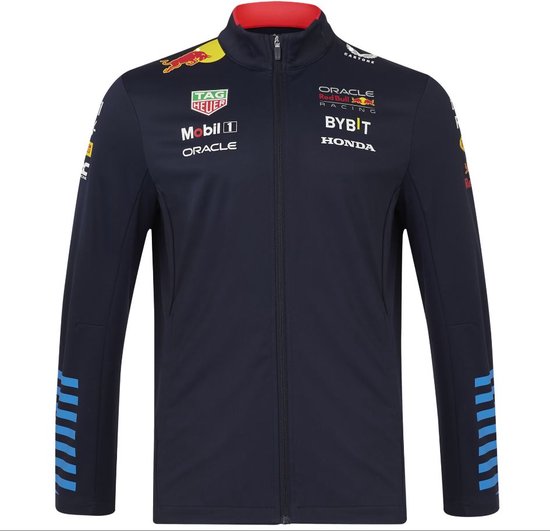 Red Bull Racing Teamline Softshell Jas 2024 XXXL - Max Verstappen Jas - Formule 1 - Dutch Grand Prix van Red Bull Racing