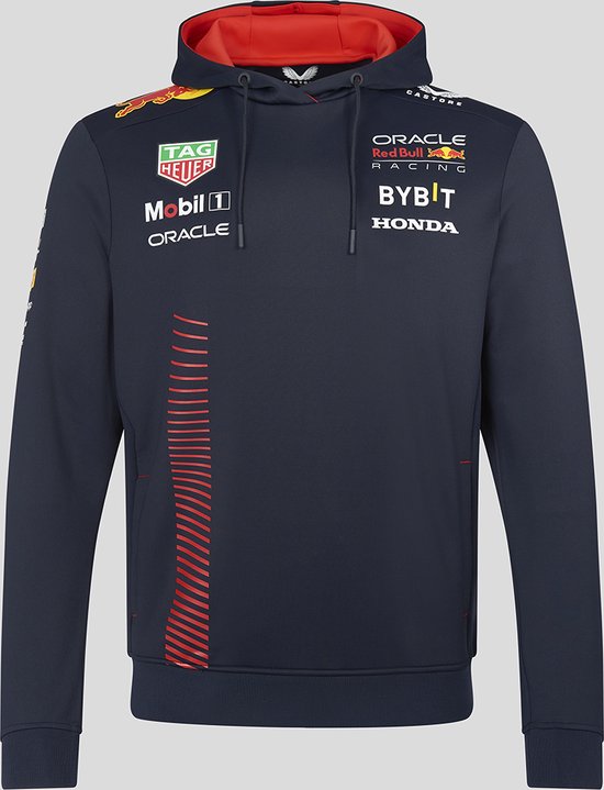 Red Bull Racing Teamline Trui XXXL - Max Verstappen - Formule 1 - Sergio Perez - hoody - Max Verstappen Kleding - RED BULL RACING Hoody - Dutch Grand Prix - van Red Bull Racing