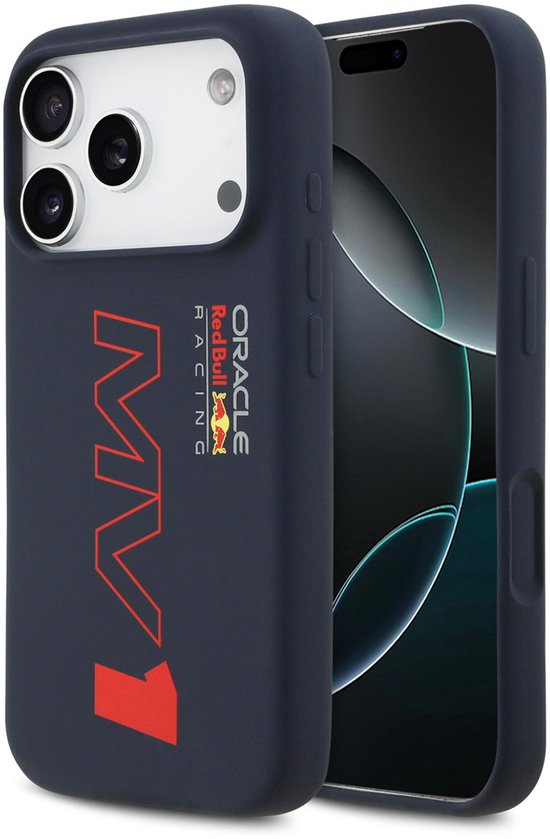 Red Bull Racing Telefoonhoesje voor iPhone 17 Pro - MagSafe - Navy van Merkloos