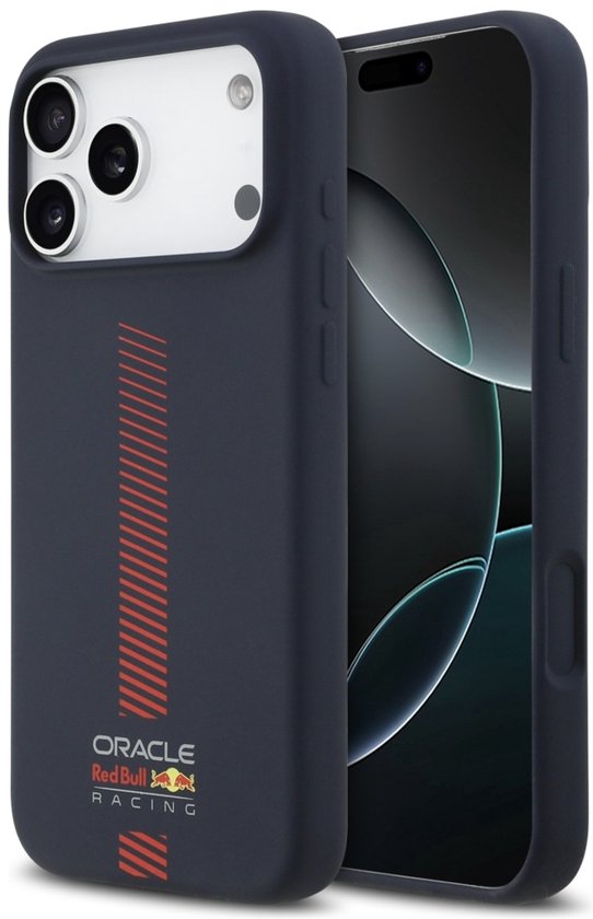 Red Bull Siliconen Powerbar Hoesje Voor Iphone 17 Pro Max Magsafe High van Merkloos