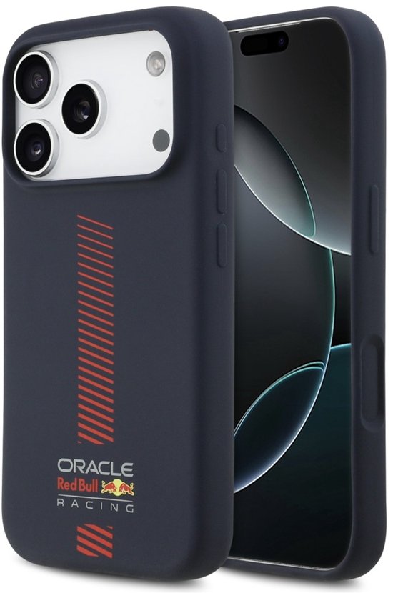 Red Bull Siliconen Powerbar Magsafe Hoesje Voor Iphone 17 Pro Met Systeem van Merkloos