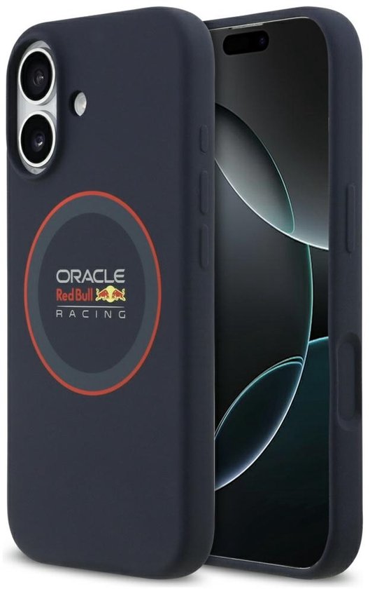 Red Bull Siliconen Rode Ring Hoesje Voor Iphone 17 Magsafe Met Weerstand van Merkloos
