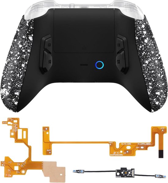 Remap Kit Controller - Herprogrammeerbare Knoppen - Gaming Prestaties Verbeteren - 6 Programmeerbare Profielen - 4 Extra Knoppen - Wit
