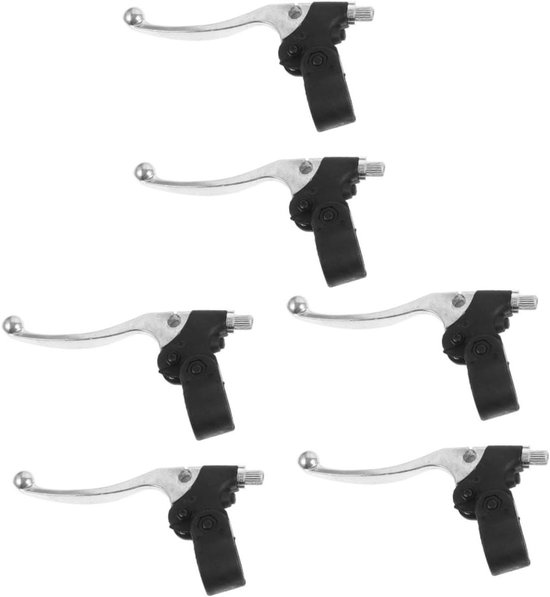 Remhendels Set - ATV Stuuronderdelen - Terreinrijden - Duurzame Constructie - 3 Paar - Zwart