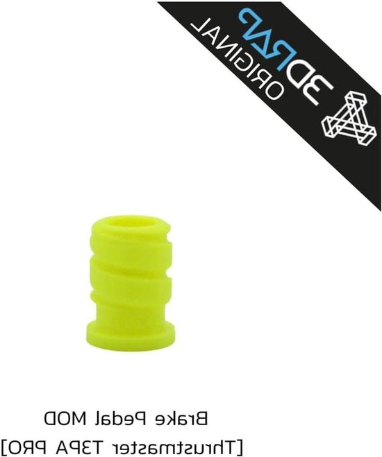 Rempedaal Modificatie - Pedaal Upgrade - Race Simulator - Load Cell Simulatie - 12 x 10 x 3 cm - Zwart
