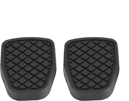 Rempedaal Pad - Auto Pedaalhoes - Veilige Rit - Maximale Grip - 2 Stuks - Zwart