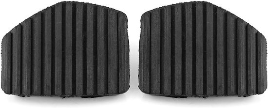Rempedaal Rubber - Koppeling Bescherming - Voertuig Bediening - Duurzaam Materiaal - Compact Formaat - Zwart
