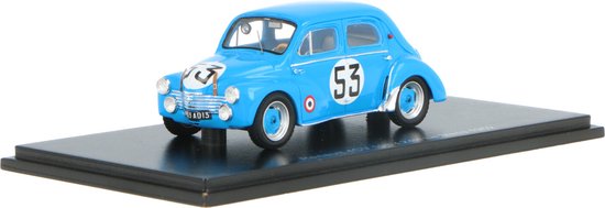 Renault 4CV Spark Modelauto 1:43 1952 Yves Lesur / André Briat Renault S5225 24H Le Mans van Renault