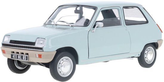 Renault 5 1972 Clear Blauw - Model 1/18 - Norev van Norev