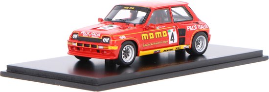 Renault 5 Turbo Spark Modelauto 1:43 1984 Massimo Sigala Renault Sport - MOMO S5558 Schaalmodel van Renault
