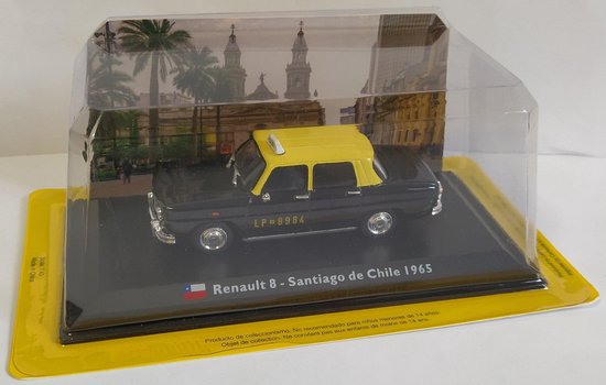 Renault 8 SANTIAGO DE CHILE TAXI 1:43 van Renault