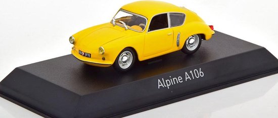Renault Alpine A106 1956 Yellow van Renault