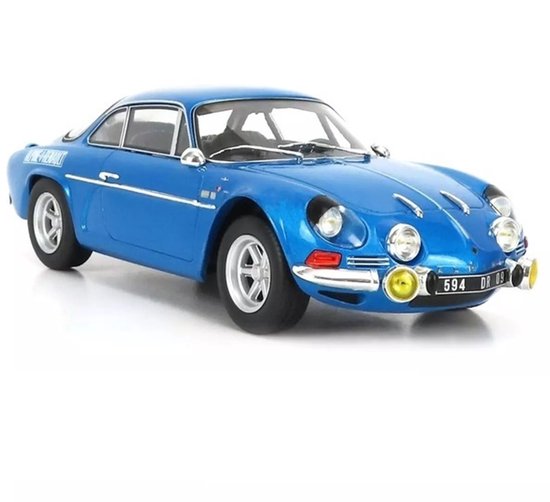 Renault Alpine A110 1600 S 1973 Alpine Blauw Model 1/43 Norev van Norev