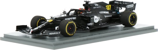 Renault F1 R.S.20 Spark Modelauto 1:43 2020 Esteban Ocon Renault F1 S6457 Test Barcalona van Renault