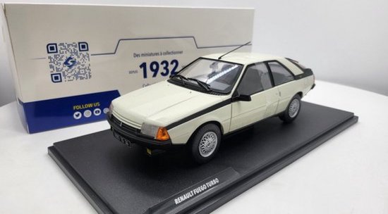 Renault Fuego Turbo Solido Modelauto 1:18 1985 S1806405 Schaalmodel van Solido