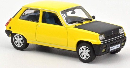 Renault R5 Copa 1980 geel / zwart van Renault