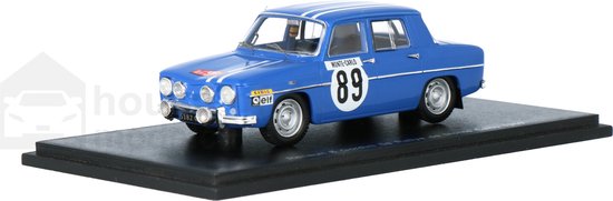 Renault R8 Gordini #89 5e Rallye de Monte Carlo 1969 - 1:43 - Spark van Renault