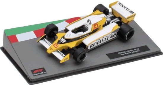 Renault RS10 J.P. Jabouille 1979 - Edition Atlas Formule 1 miniatuur 1:43 van Renault
