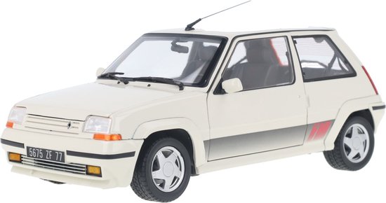 Renault SuperCinq GT Turbo Ph II 1:18 Norev Wit 185206 van Norev
