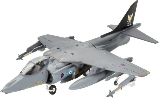 Revell Modelbouwset Bae Harrier Gr.7 100 Mm Schaal 1:144 van Revell
