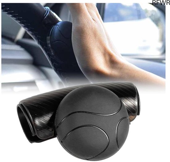 RFWR® Universele Stuurwiel Draaiknop voor Auto en Vrachtwagen - Verbeter de Comfort van het Rijden van Merkloos